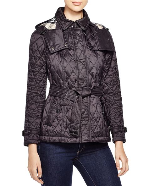 Burberry Brit Short Finsbridge Quilted Coat Women